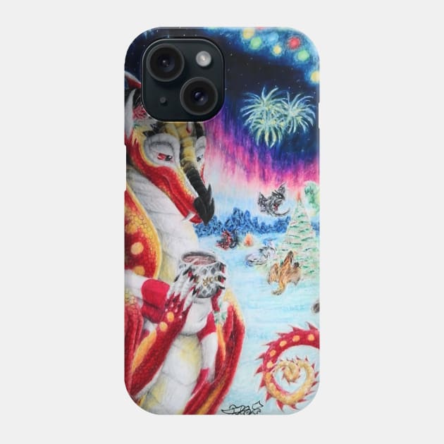 Lycoris - New Year Eve Phone Case by Lycoris ArtSpark