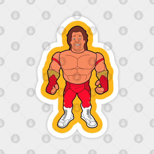 Brutus The Barber Beefcake Magnet by Hoe Lee Shirt!