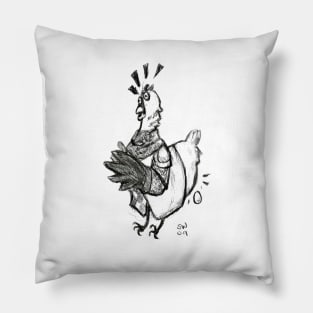 Chicken Knight Pillow