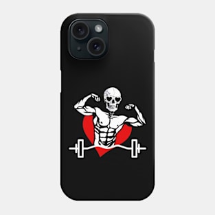 Gym Skeleton Phone Case