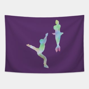 Figure skating (throw jump) Tapestry