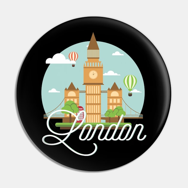 London Pin by ballhard