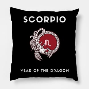 SCORPIO / Year of the DRAGON Pillow