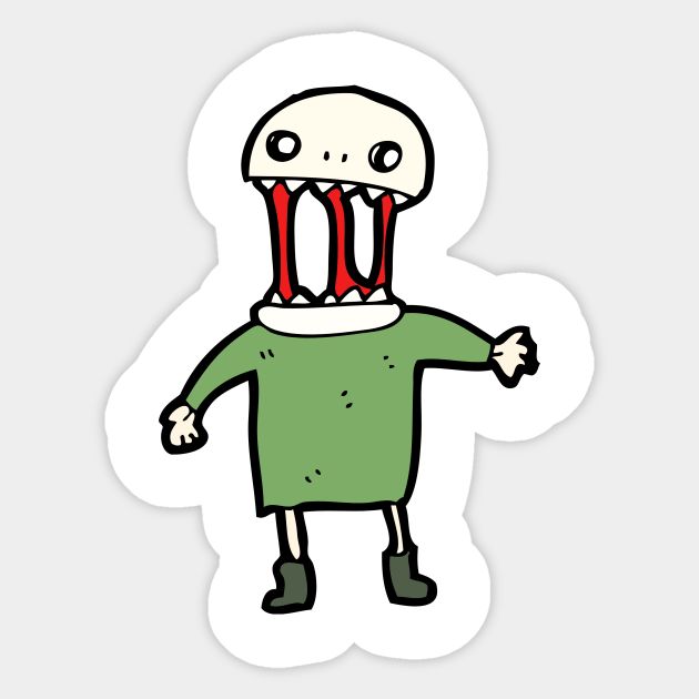 Cute Zombie Cartoon Design Cute Sticker Teepublic Zombie cartoon cartoon art cartoon drawings zombie drawings. cute zombie cartoon design