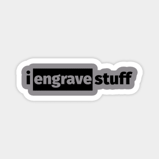 iEngraveStuff - Main Logo Magnet