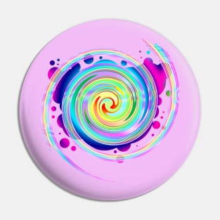 Amazing Rainbow circle effects Pin