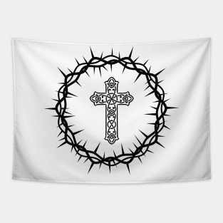 Cross Of Faith Tapestry