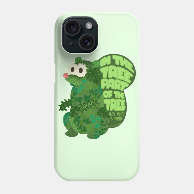 In the Tree Part of the Tree Phone Case by HofDraws