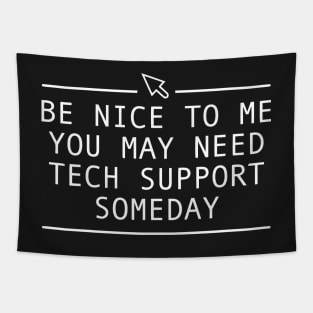 FUNNY TECH SUPPORT Tapestry