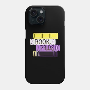 Nonbinary Book Pride Phone Case