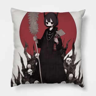 Satanic Priestess Pillow