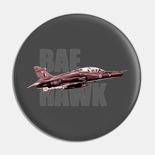 BAe Hawk in flight Pin