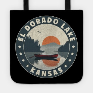 El Dorado Lake Kansas Sunset Tote