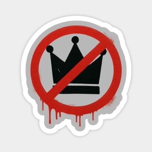 No-kings-in-america Magnet