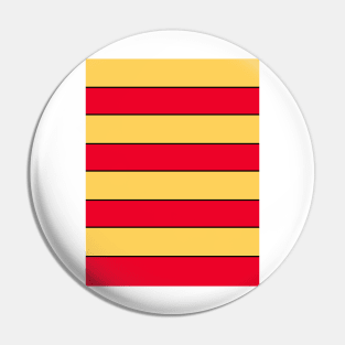 Partick Thistle Red and Yellow Hoops Home 2000 Pin