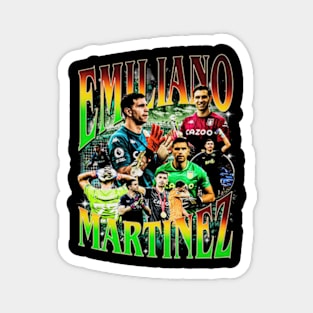 Emiliano Martinez Retro Bootleg Magnet