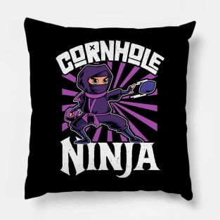 Cornhole Ninja Pillow