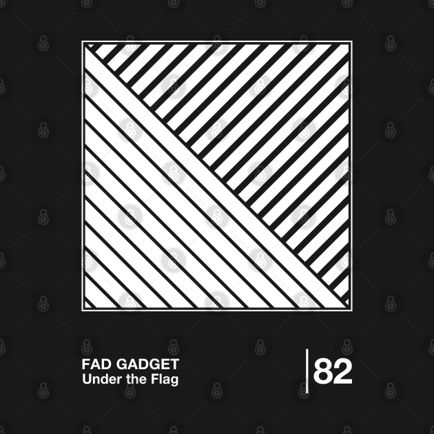 Fad Gadget / Minimalist Graphic Artwork Fan Design by saudade