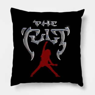 The Cult Vintage Chromed Pillow