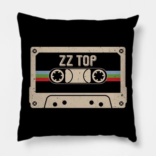 Personalized Top Name Birthday Vintage Cassette Tape Pillow