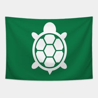 Minimalist Turtle Design Tapestry