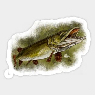 Northern Pike Stickers for Sale
