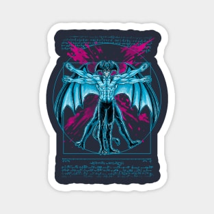 Vitruvian Devil Magnet