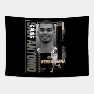 San Antonio Spurs Victor Wembanyama 1 Tapestry