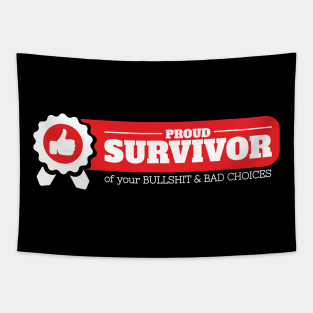 Proud Survivor Tapestry