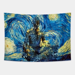 Meditation Abstract Painting Tapestry