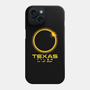 Tyler Texas Tx Total Solar Eclipse 2024 Phone Case