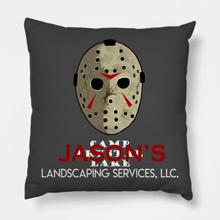 Jason's Landscape Service Pillow