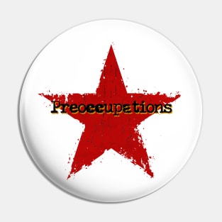 best vintage star Preoccupations Pin