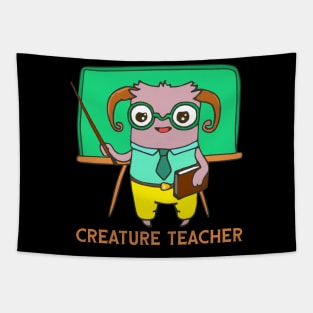 Creature Teacher Tapestry