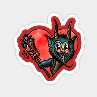 Krampus Of The Heart Magnet