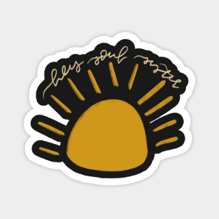 hey soul sister cute boho sun design Magnet