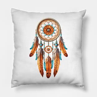 Native American Dreamcatcher #2 Pillow