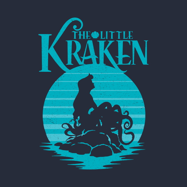 The Little Kraken (Grey) by DavidByronHicks