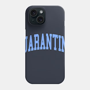 Light Blue Quarantine Phone Case