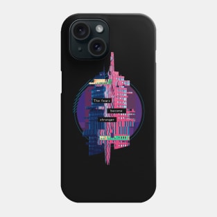 Glitch 3D Art Phone Case