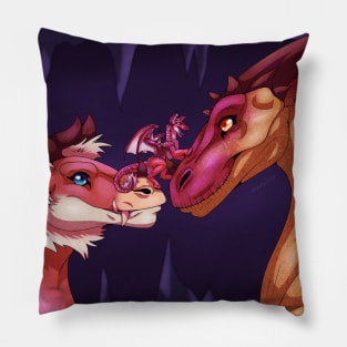 Dragon's Family Den Pillow