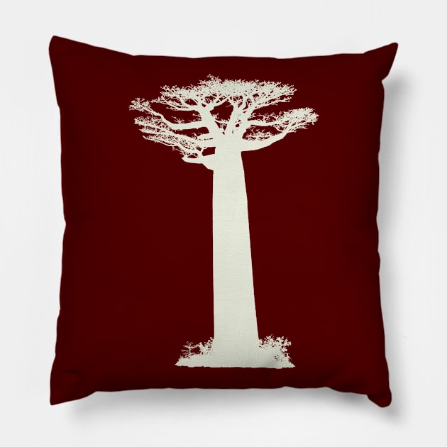 Baobab tree - Nature lovers - tree artwork Pillow by LookFrog