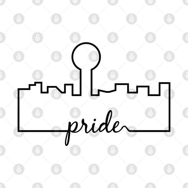 Knoxville Skyline Pride by Universe Design