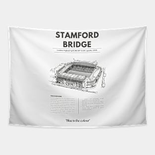 Stamford Bridge Stadium Tapestry