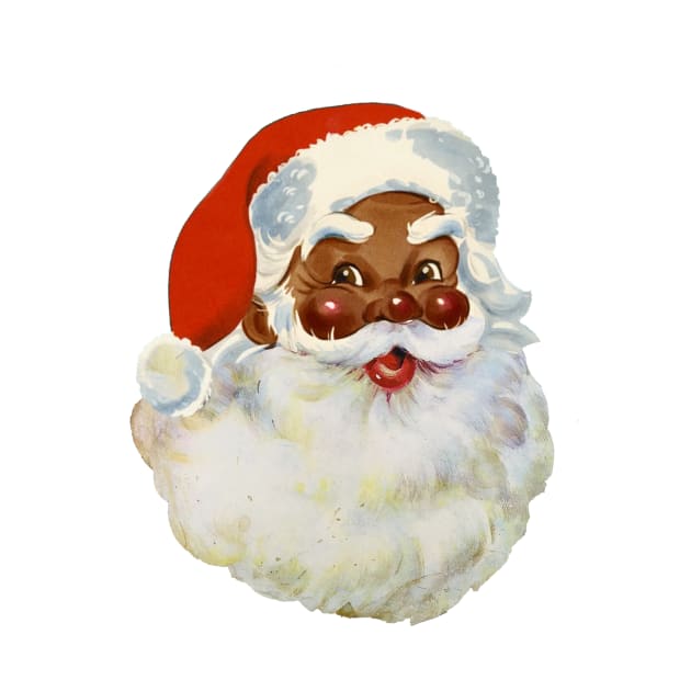 Black Santa's Beard is Fluffy by Eugene and Jonnie Tee's