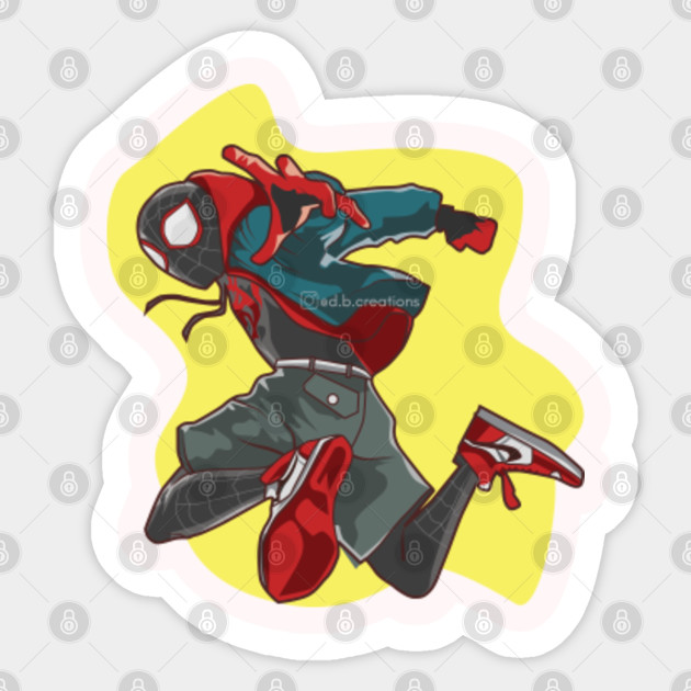 Spiderverse Miles Morales Spiderman Into The Spiderverse