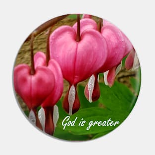 Lispe Bleeding Heart Pin