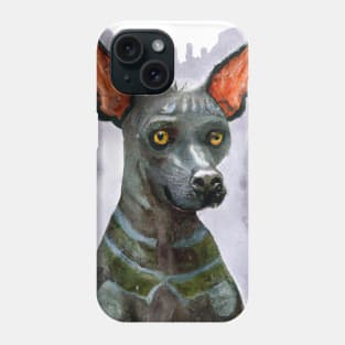 Xoloitzcuintli Watercolor - Dog Lovers Phone Case