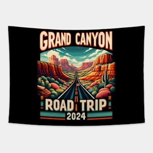 Family Trip Summer Vacation 2024 Grand Canyon Road Trip Tapestry