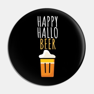 Happy hallo beer Pin